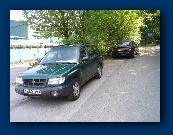 Ah ha - Plummer's car - we must be near